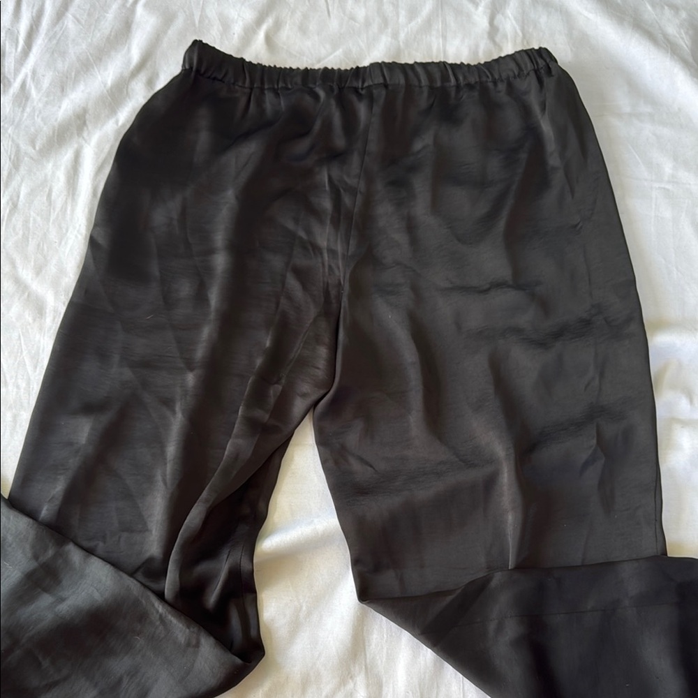 Banana Republic Black Wide Leg Pants - Picture 4 of 6